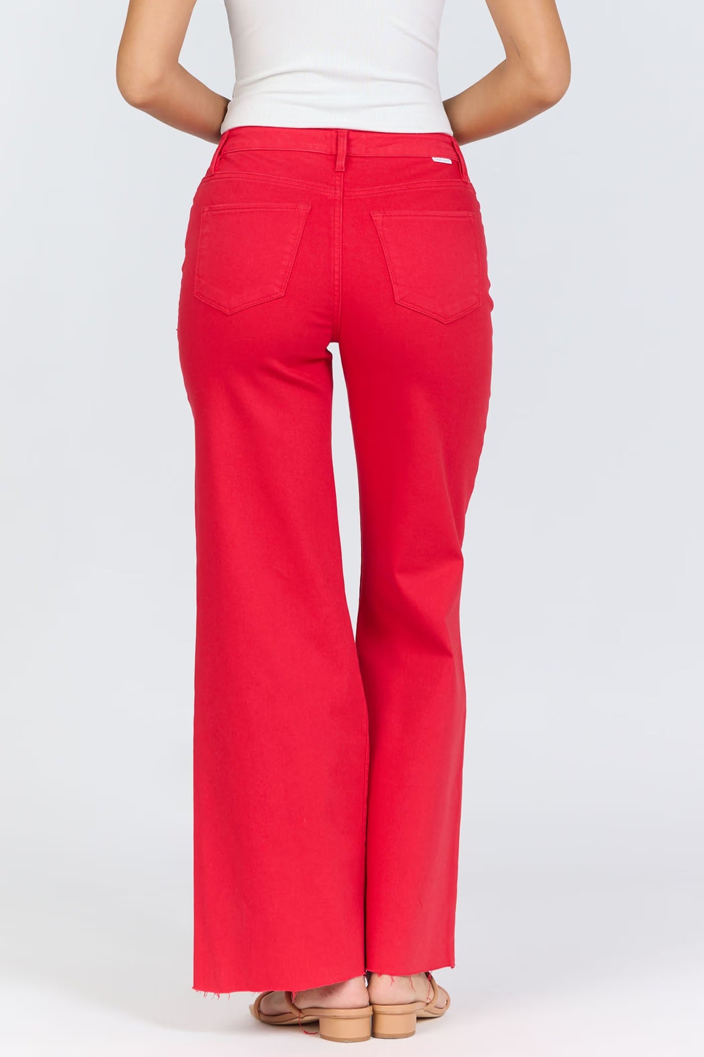 Fiona High Rise Wide Leg Jeans Dear John