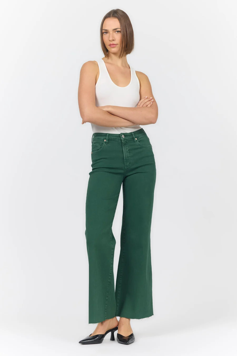 Fiona Wide Leg Jean Dear John
