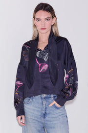 Drea Long Sleeve Blouse Ciebon