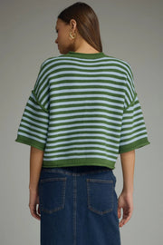 Fall Planning Striped Sweater Top Entro
