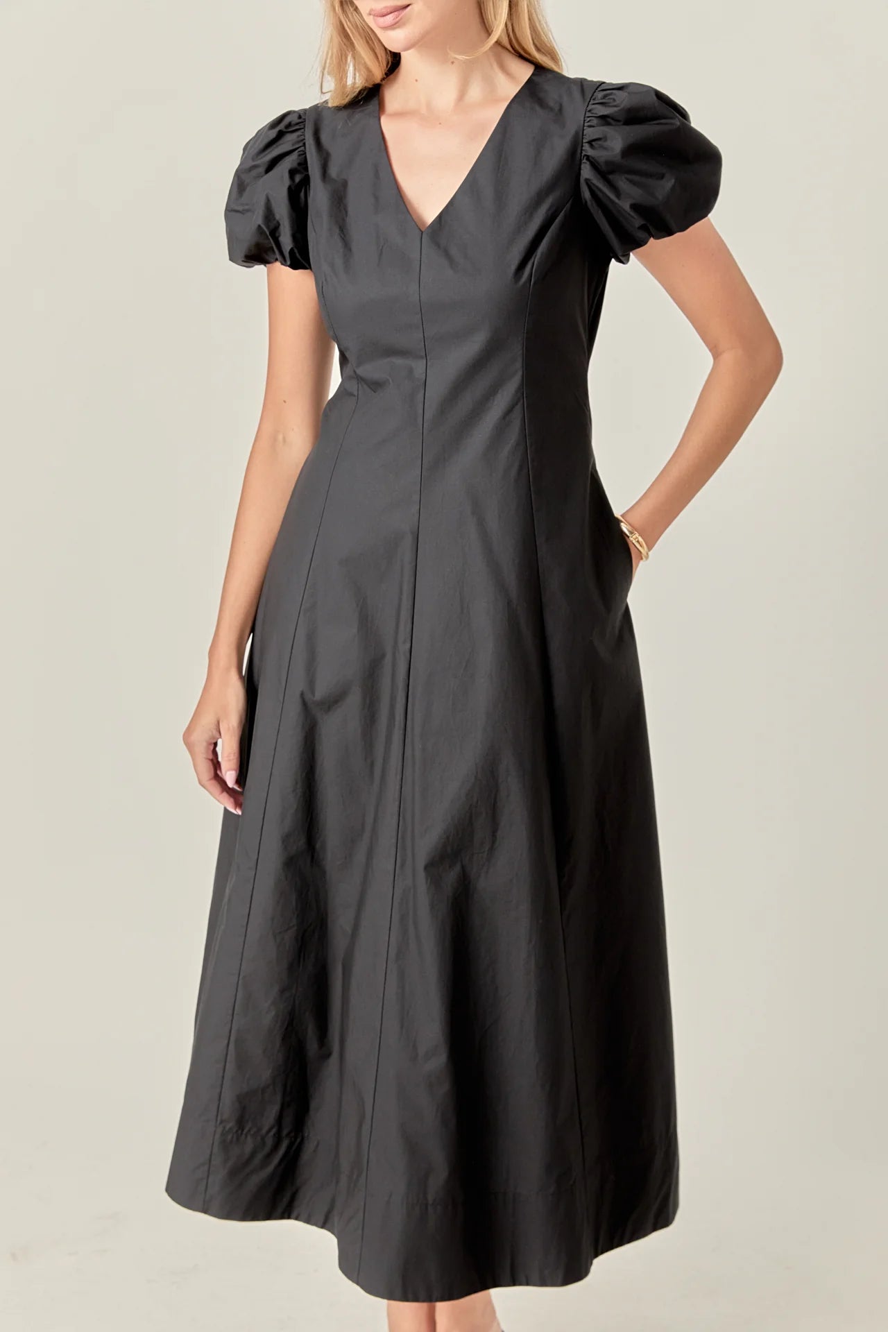 DEEP V NECK MAXI DRESS Shop Expeditions