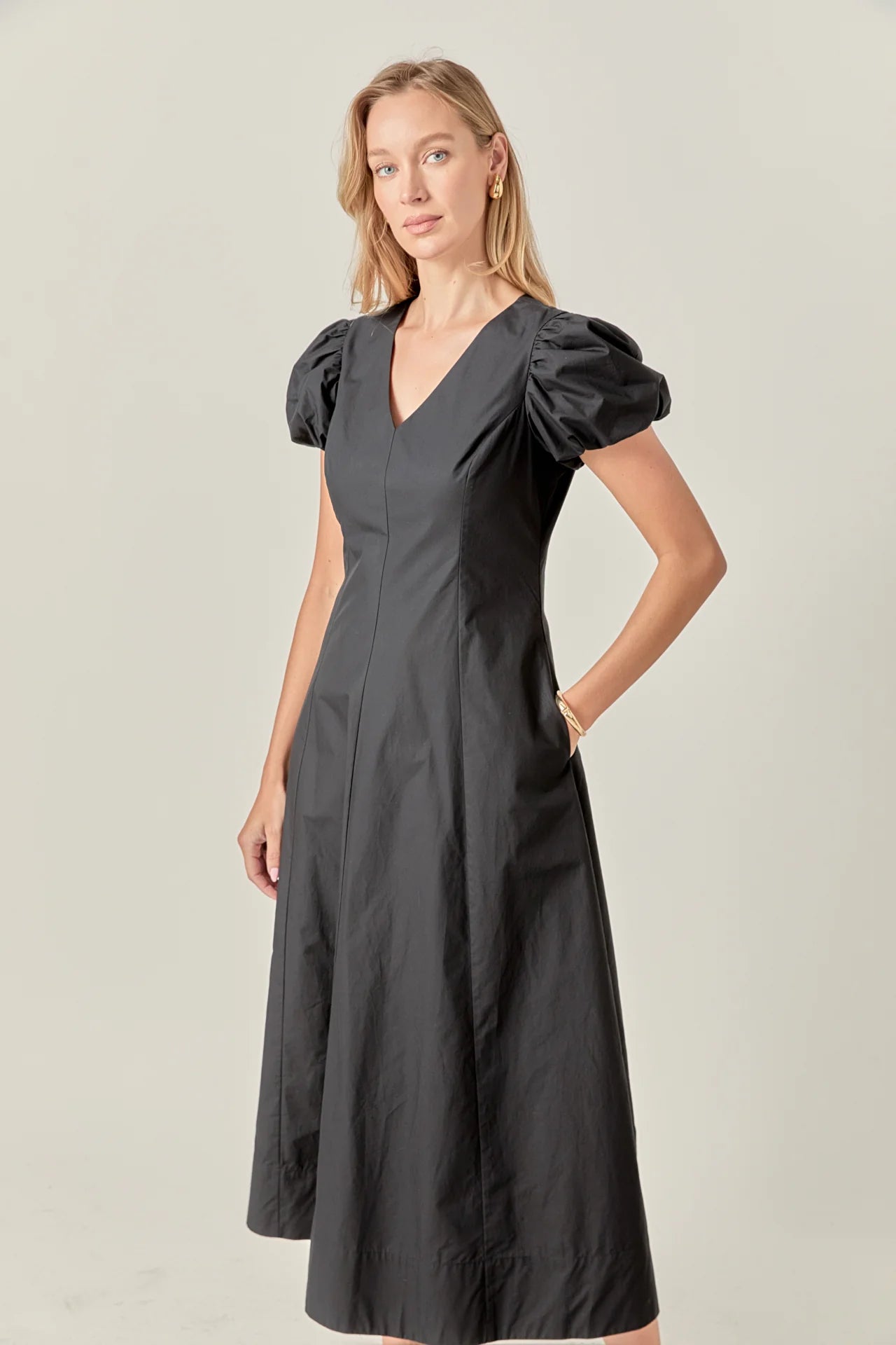 DEEP V NECK MAXI DRESS Shop Expeditions