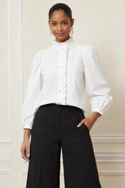 Sisley Poplin Blouse Bishop + Young