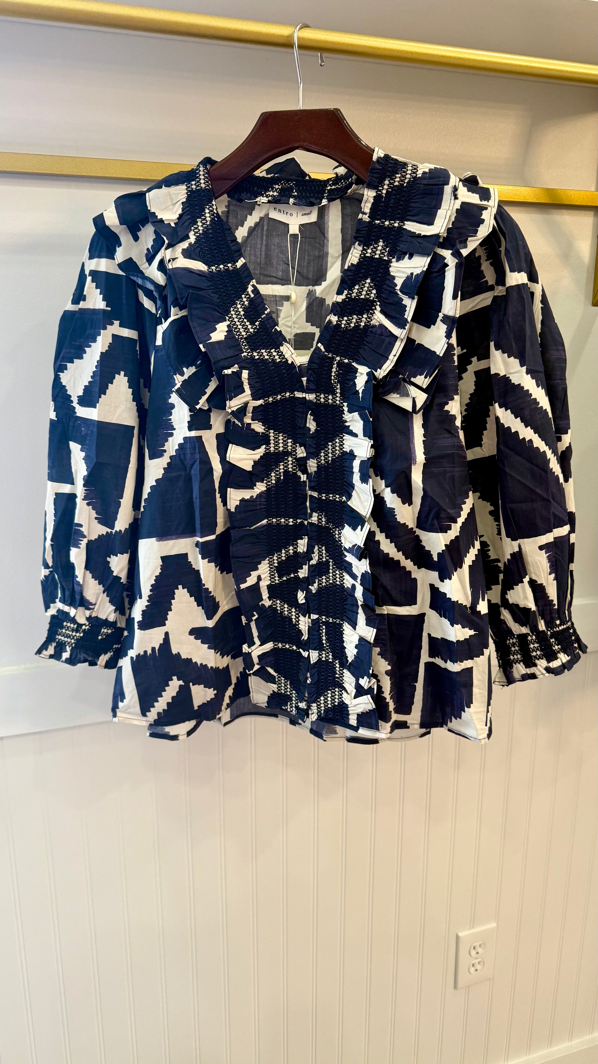 Lauren Long Sleeve Top Entro