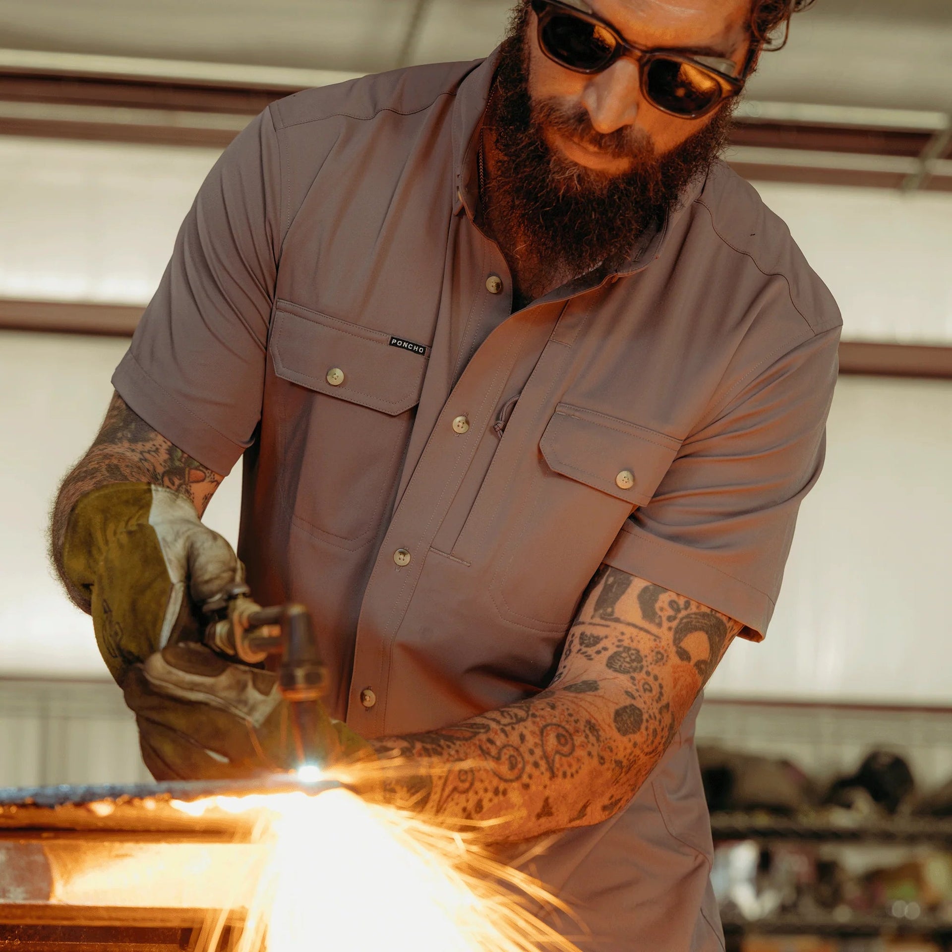 Men's Original Short Sleeve Shirt | Poncho Poncho