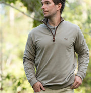 Men's French Terry Quarter Zip | Coastal Cotton Coastal Cotton