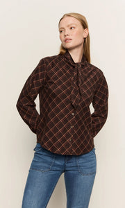 Autumn Plaid Blouse Sanctuary