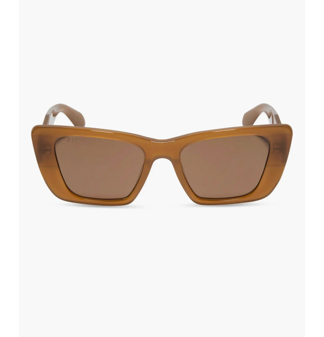 Aura Salted Caramel/Brown Sunglasses