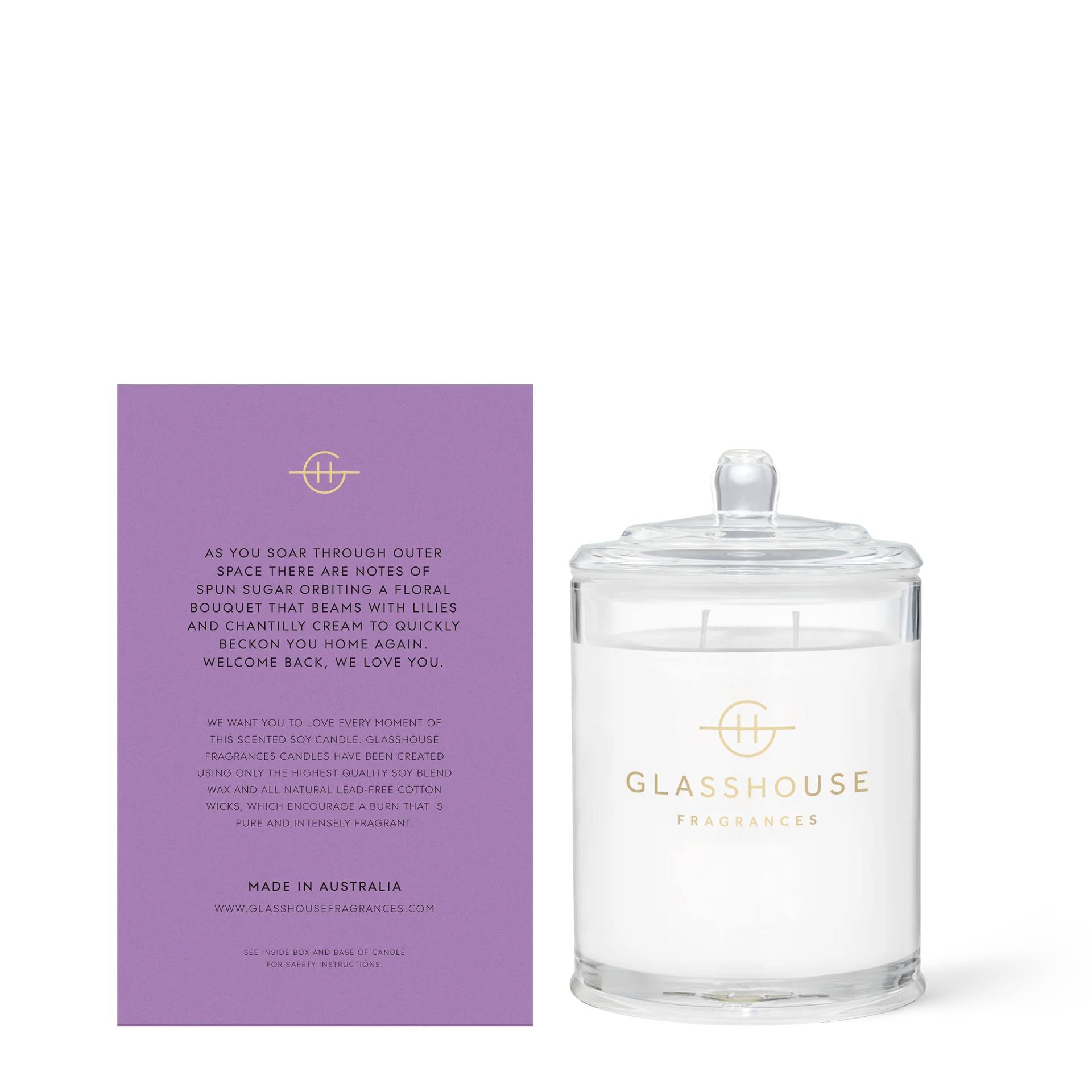 Moon and Back - 13.4oz Candle | Glasshouse Fragrances Glasshouse Fragrances