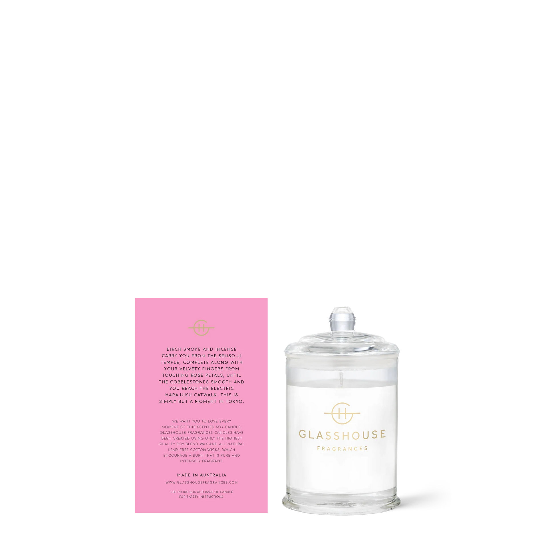 A Moment in Tokyo - 2.1oz Candle | Glasshouse Fragrances Glasshouse Fragrances