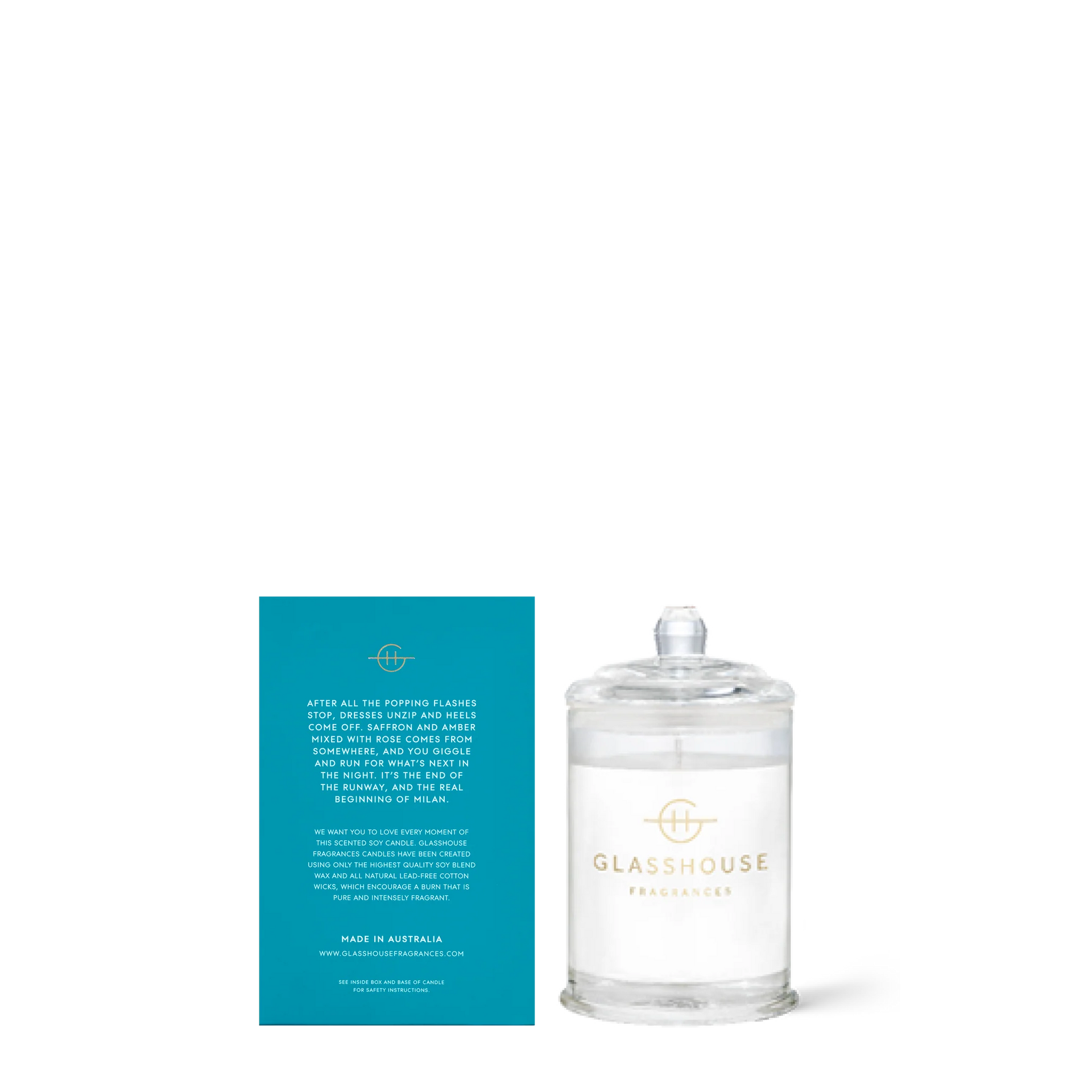 Midnight in Milan - 2.1oz Candle | Glasshouse Fragrances Glasshouse Fragrances