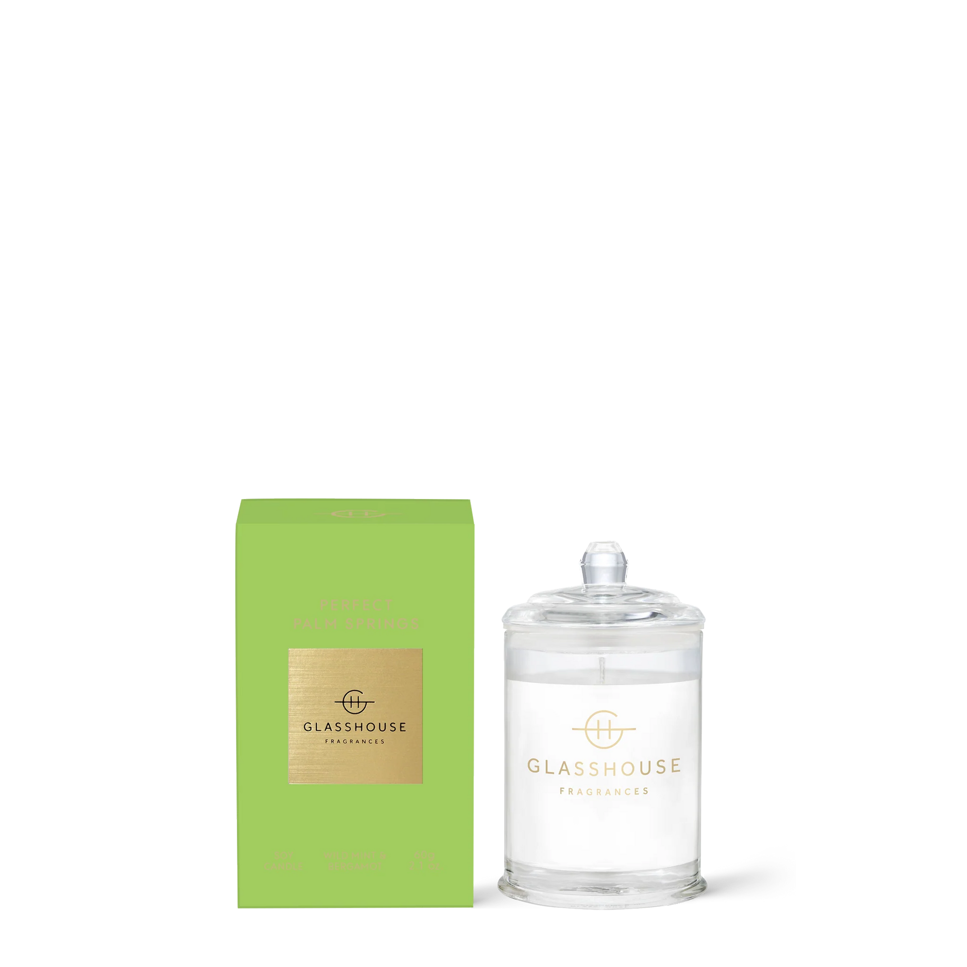 Perfect Palm Springs - 2.1oz Candle | Glasshouse Fragrances Glasshouse Fragrances