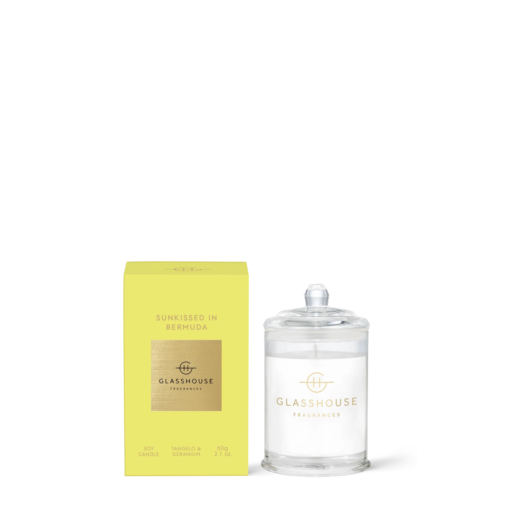 Sunkissed in Bermuda - 2.1oz Candle | Glasshouse Fragrances Glasshouse Fragrances