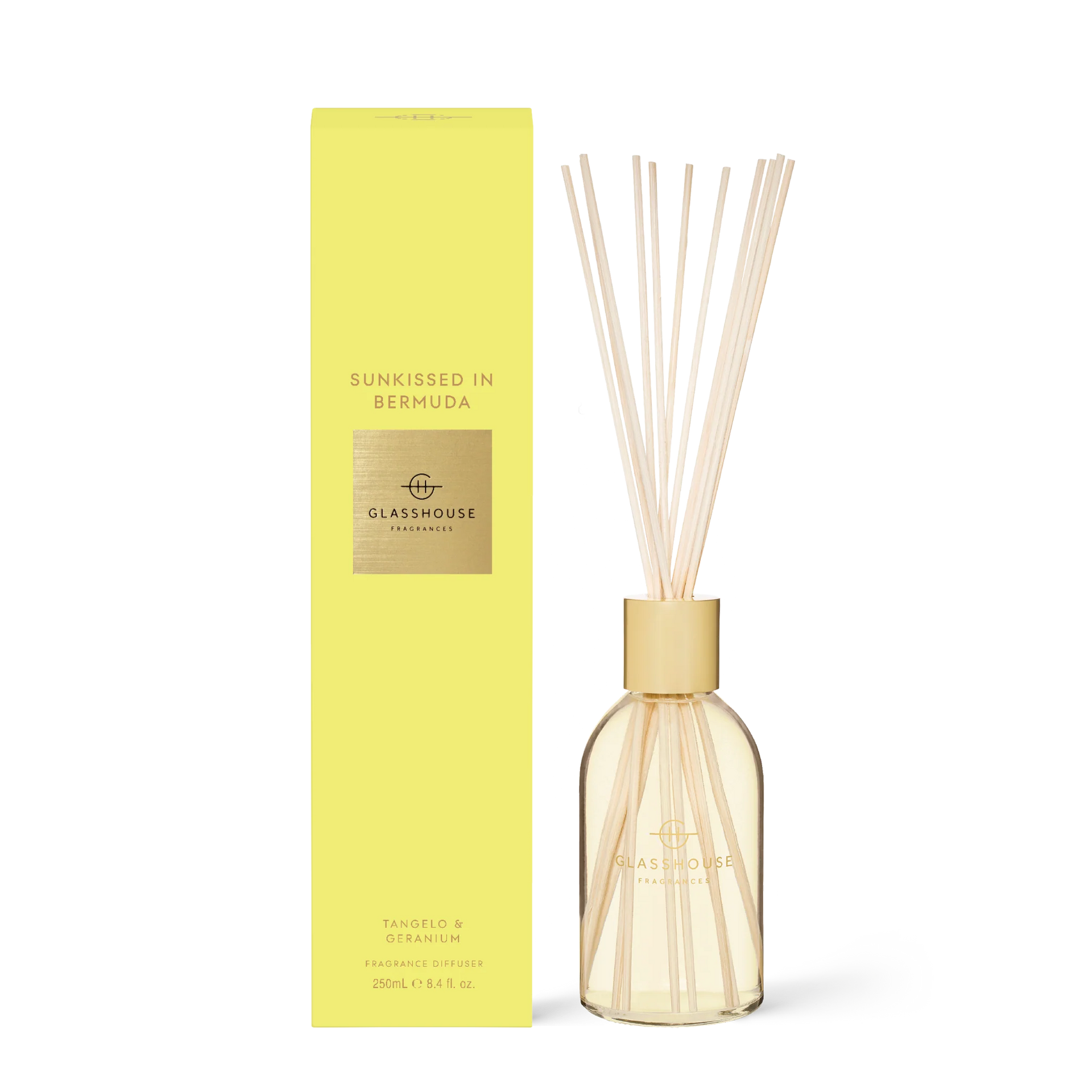 Sunkissed in Bermuda - 8.4oz Diffuser | Glasshouse Fragrances Glasshouse Fragrances