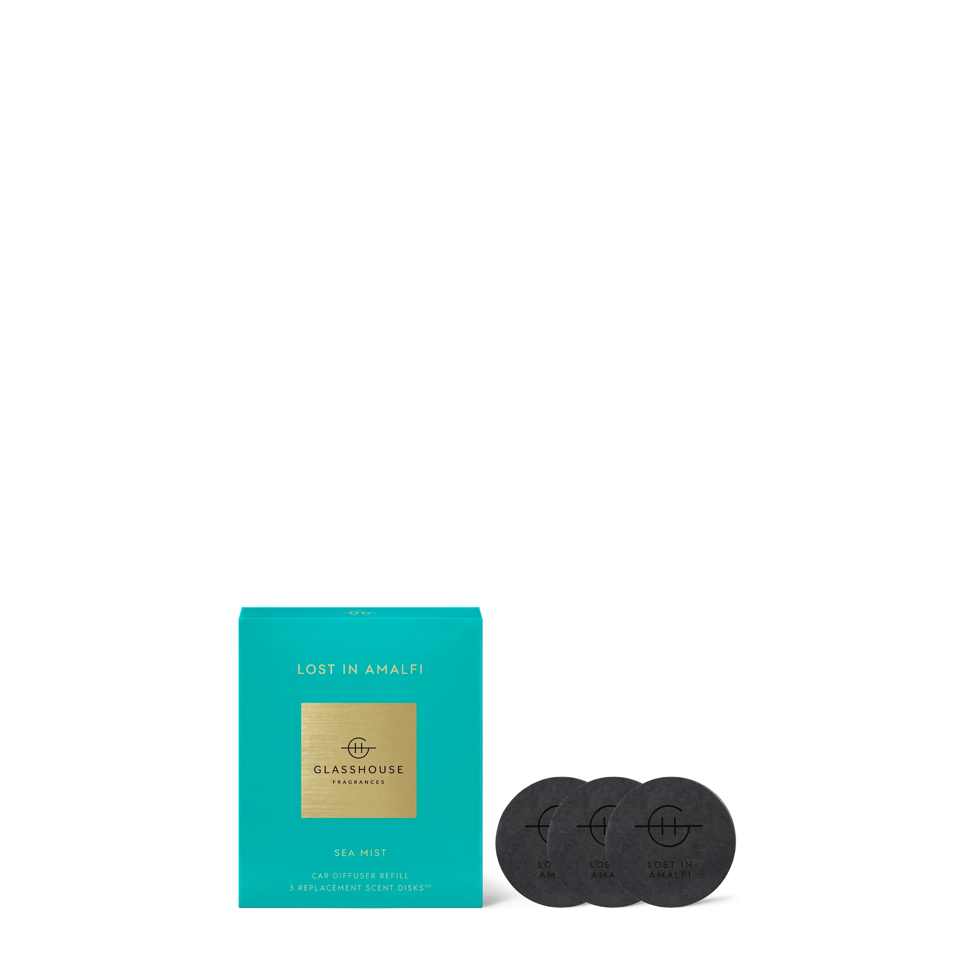 Lost in Amalfi - Car Diffuser Refill | Glasshouse Fragrances Glasshouse Fragrances