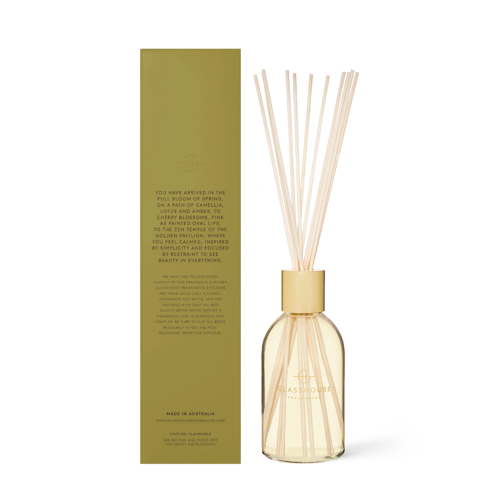 Kyoto in Bloom - 8.4oz Diffuser | Glasshouse Fragrances Glasshouse Fragrances