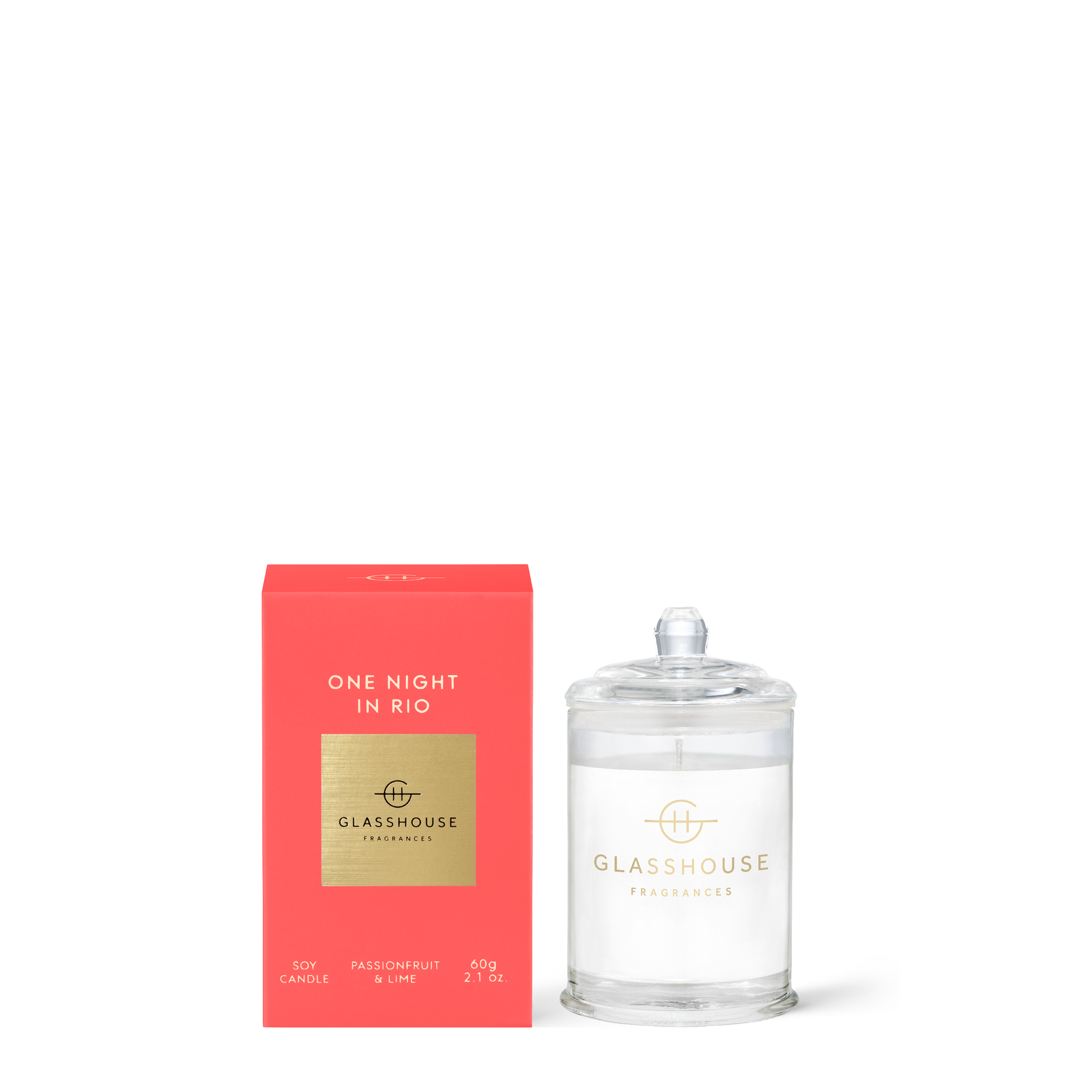 One Night in Rio - 2.1oz Candle | Glasshouse Fragrances Glasshouse Fragrances