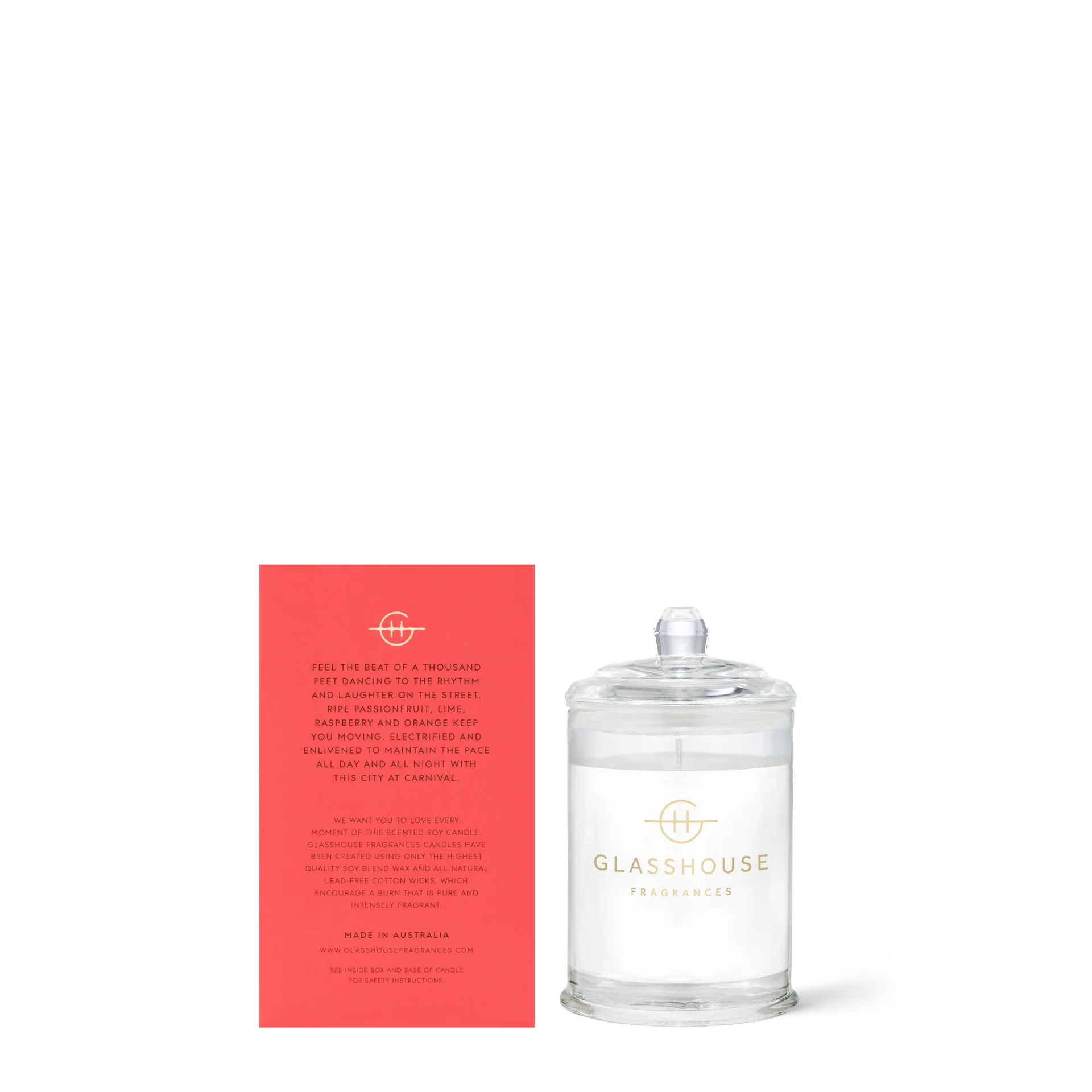 One Night in Rio - 2.1oz Candle | Glasshouse Fragrances Glasshouse Fragrances