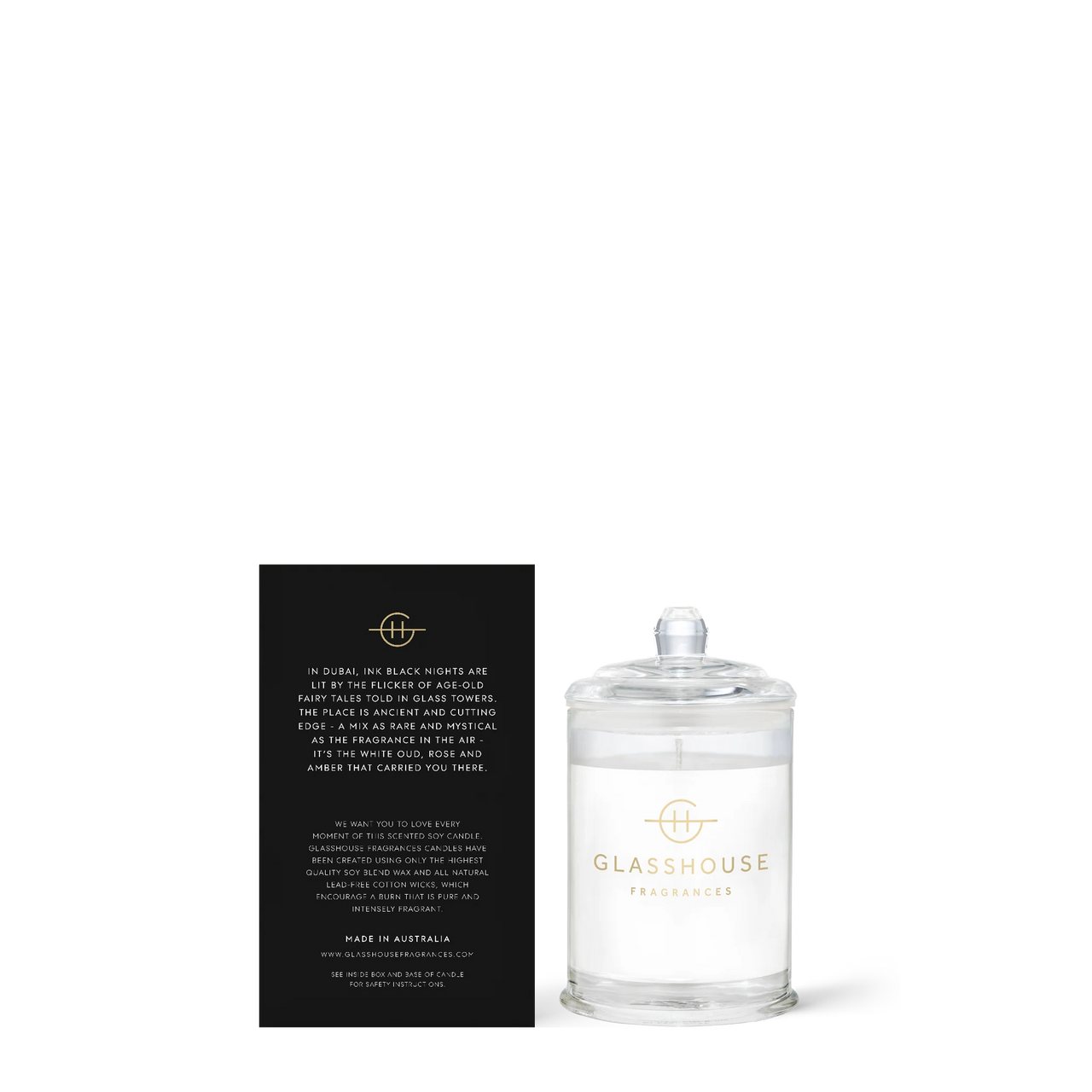 Arabian Nights - 2.1oz Candle | Glasshouse Fragrances