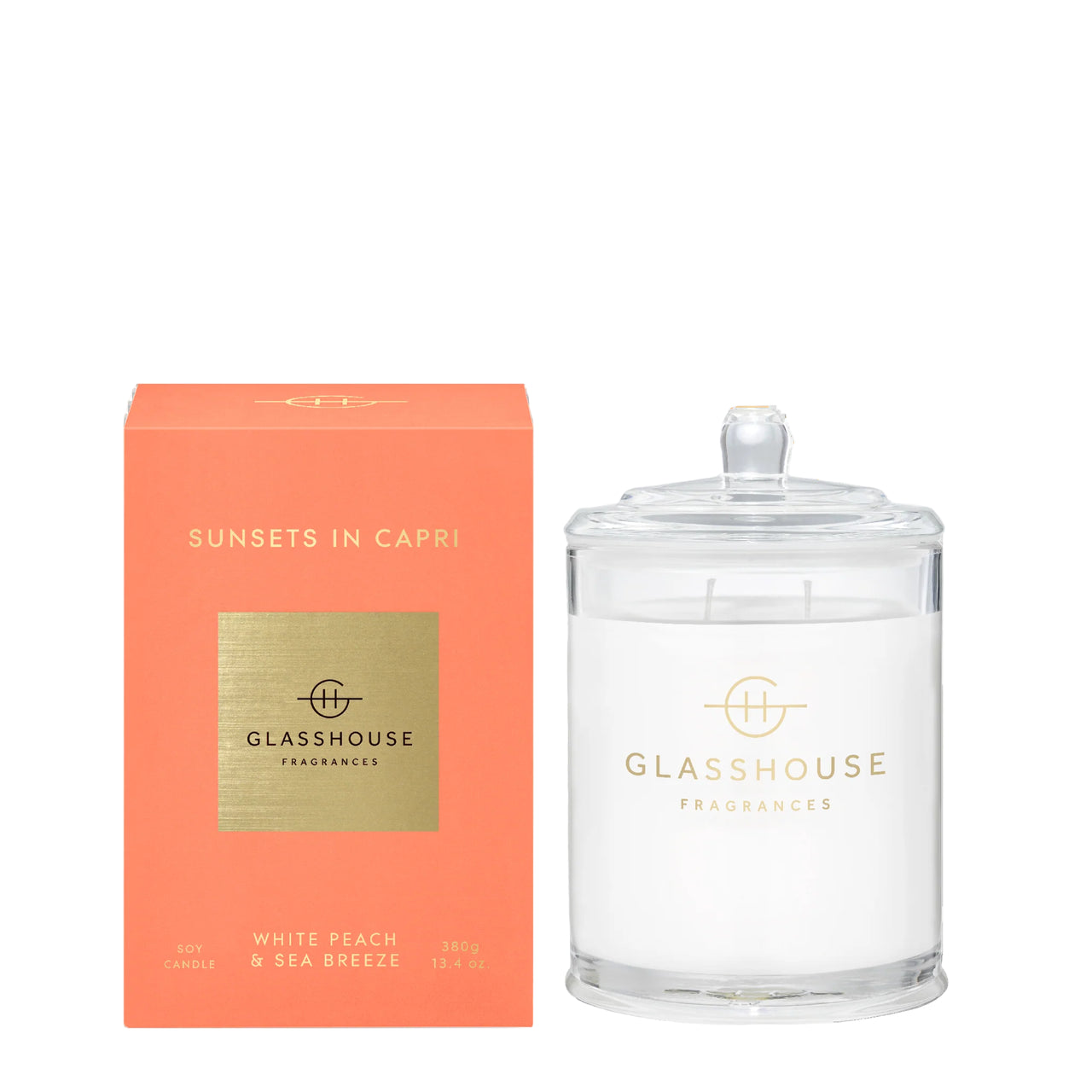 Sunsets in Capri - 13.4oz Candle | Glasshouse Fragrances Glasshouse Fragrances