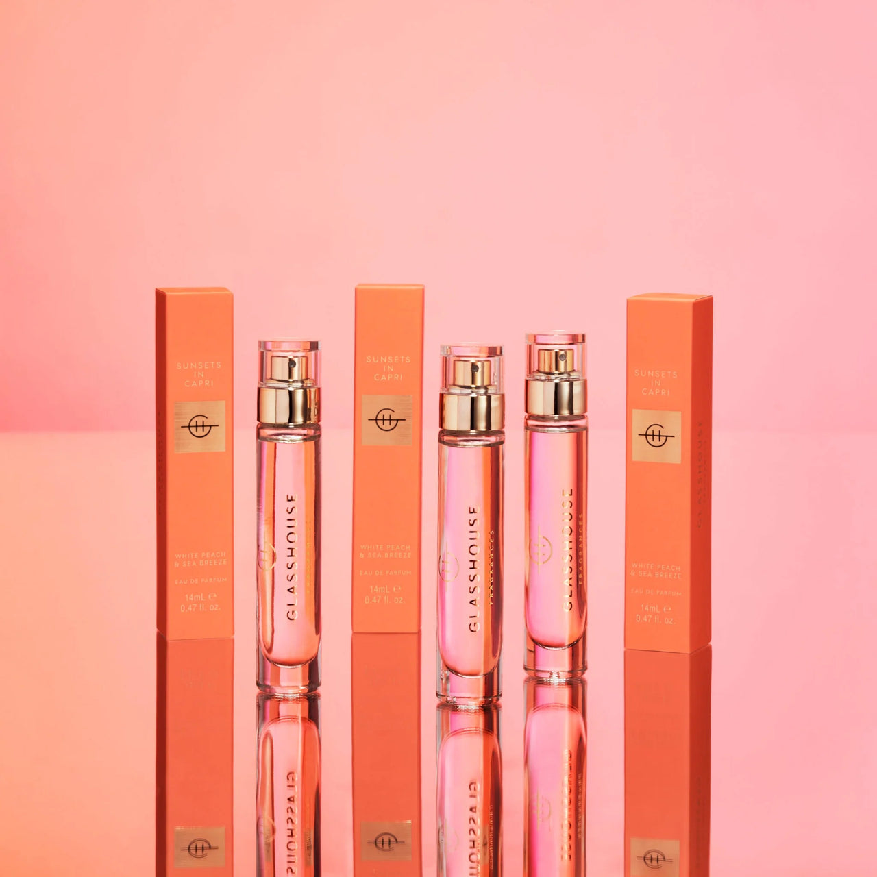 Sunsets in Capri - 0.47oz Eau de Parfum | Glasshouse Fragrances