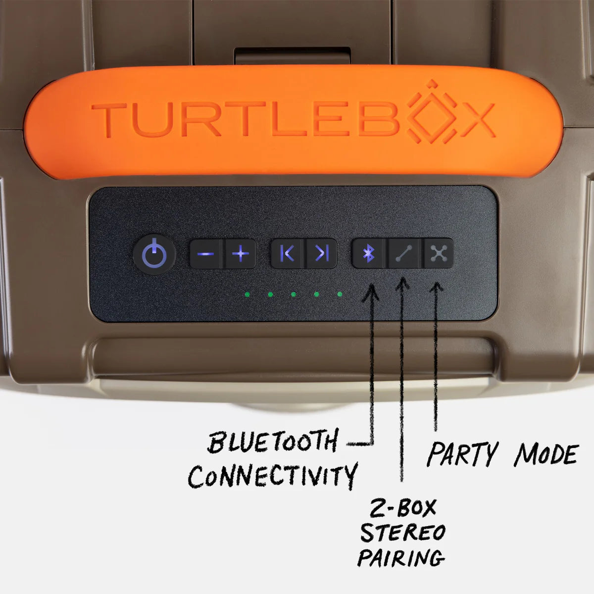 Turtlebox Gen 3 Speaker in Delta Brown Turtlebox Audio