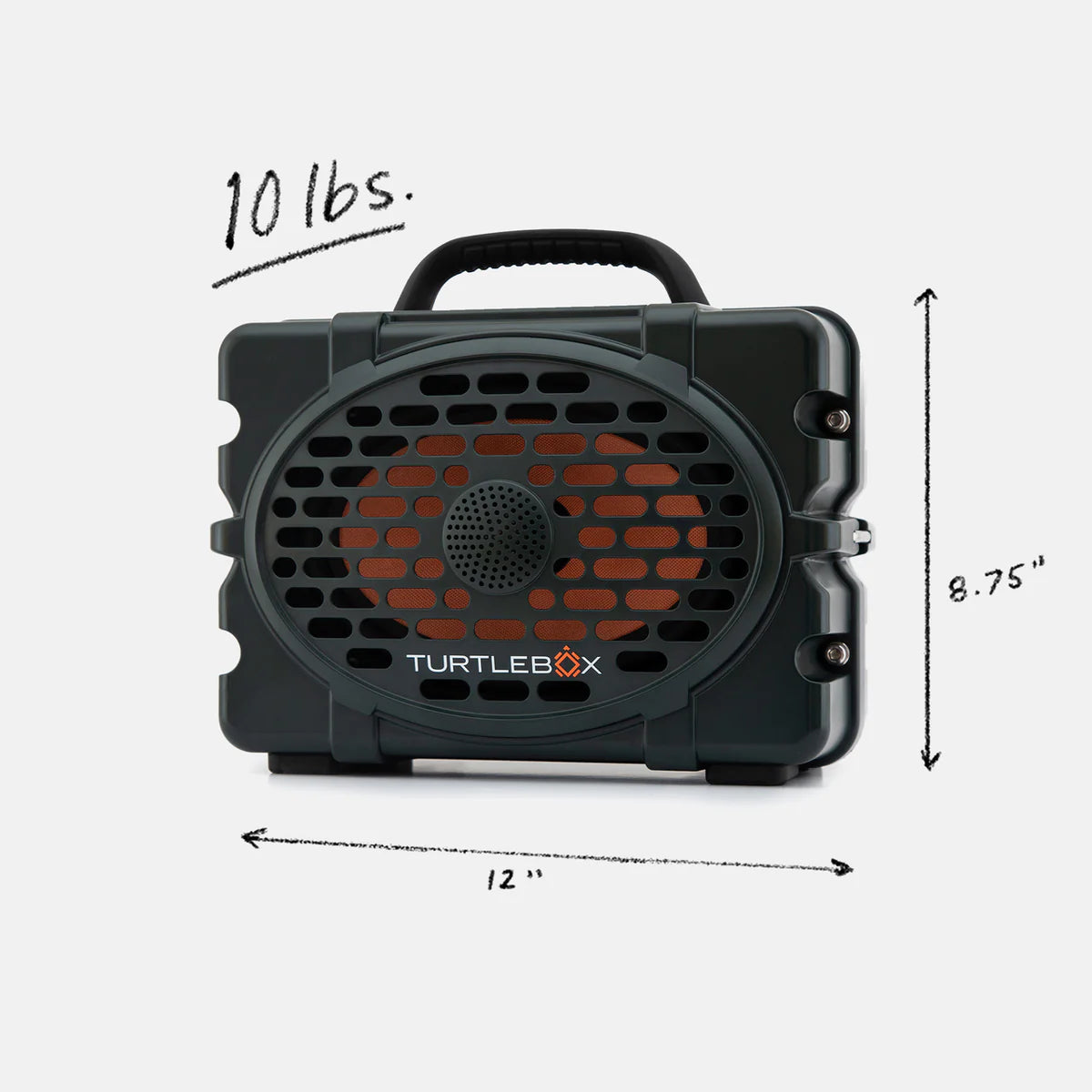 Turtlebox Gen 3 Speaker in OG Green/Black Turtlebox Audio