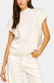 Parker Short Sleeve Sweater Pinch