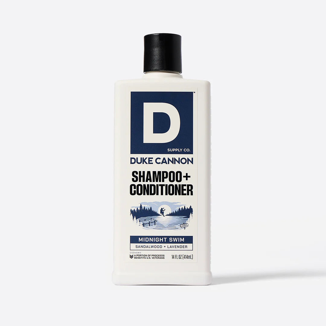Shampoo + Conditioner - Midnight Swim Duke Cannon