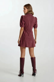 Shannon Suede Mini Dress Sincerely Ours