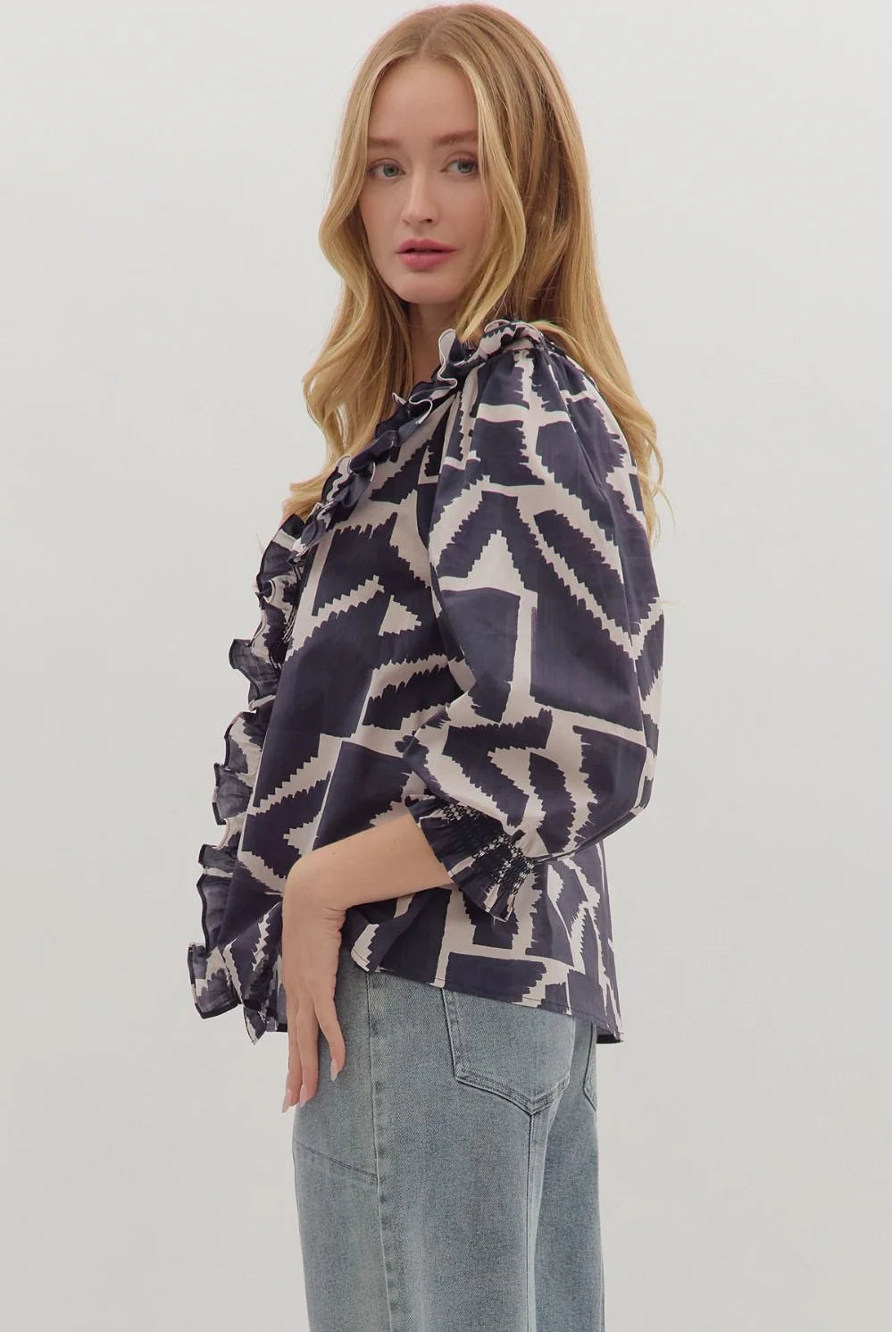 Lauren Long Sleeve Top Entro