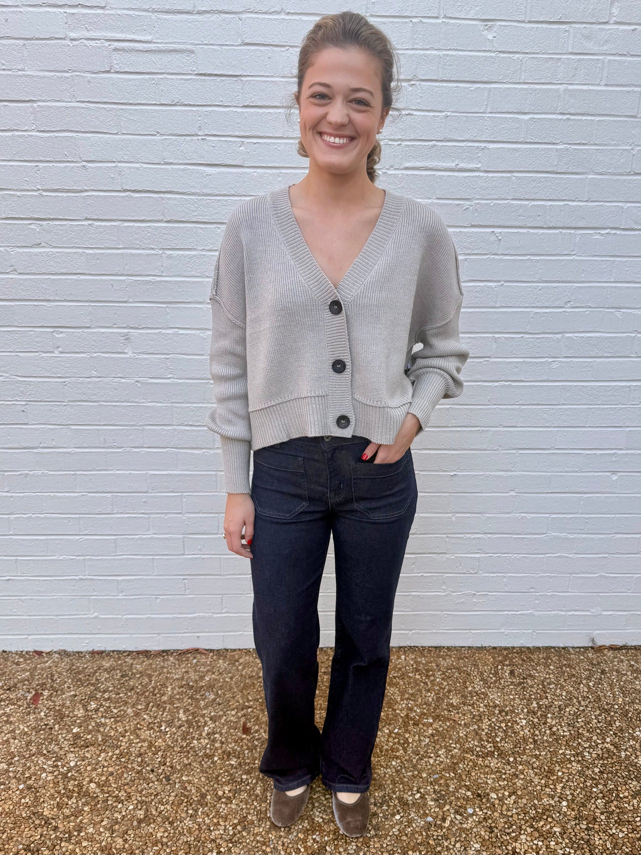 Sumire V-Neck Cardigan RD Style