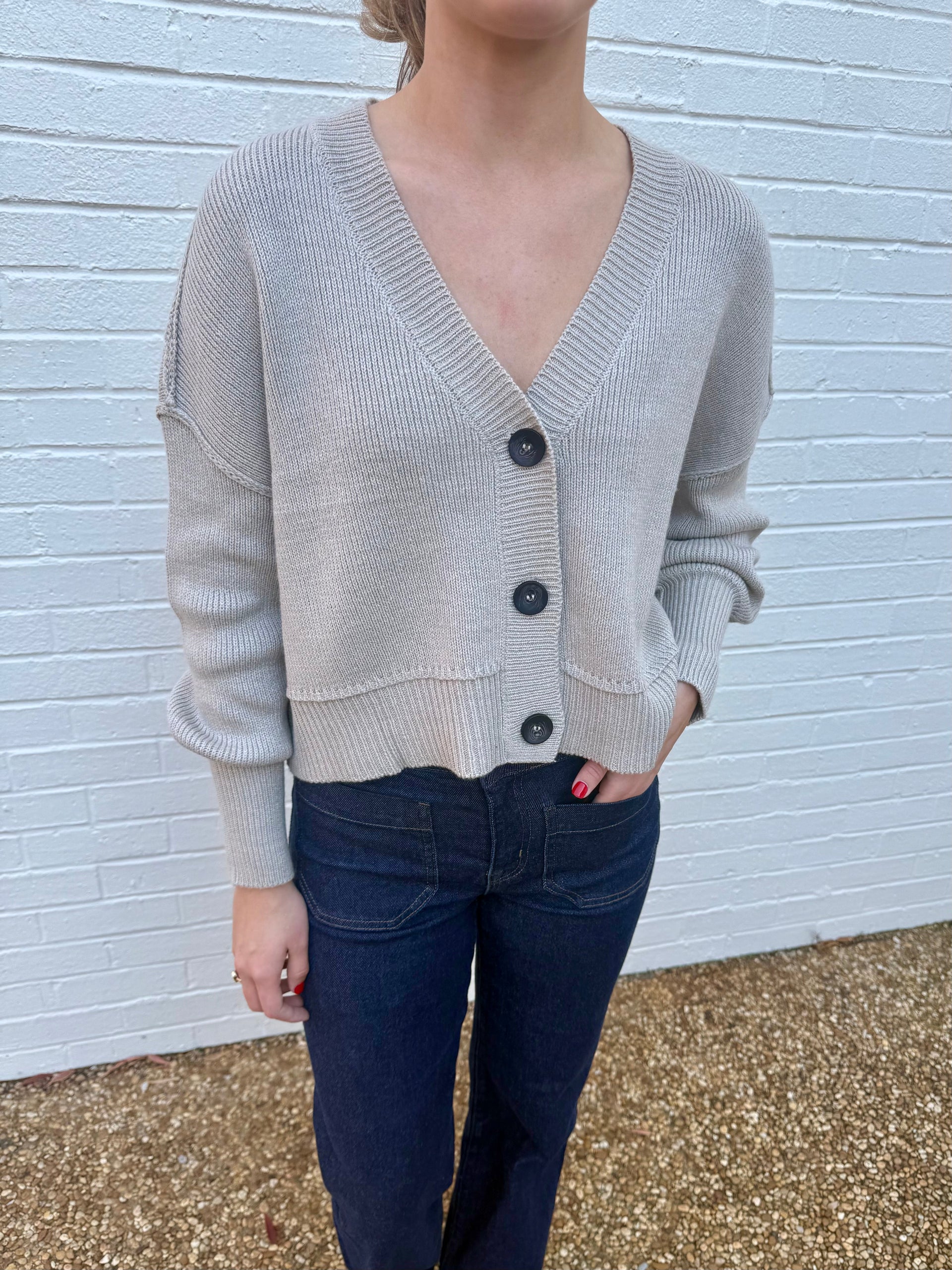 Sumire V-Neck Cardigan RD Style