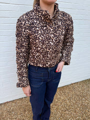 Quilted Puffed Long Sleeve Jacket Current Air