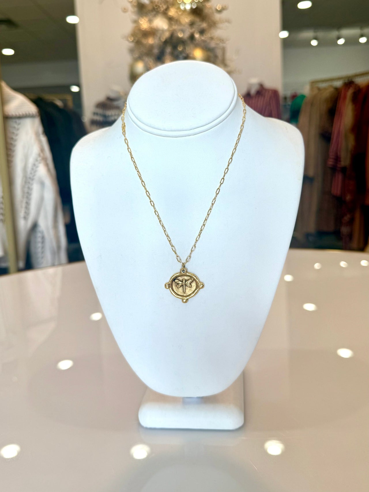 Dragonfly Necklace Peyton Designs