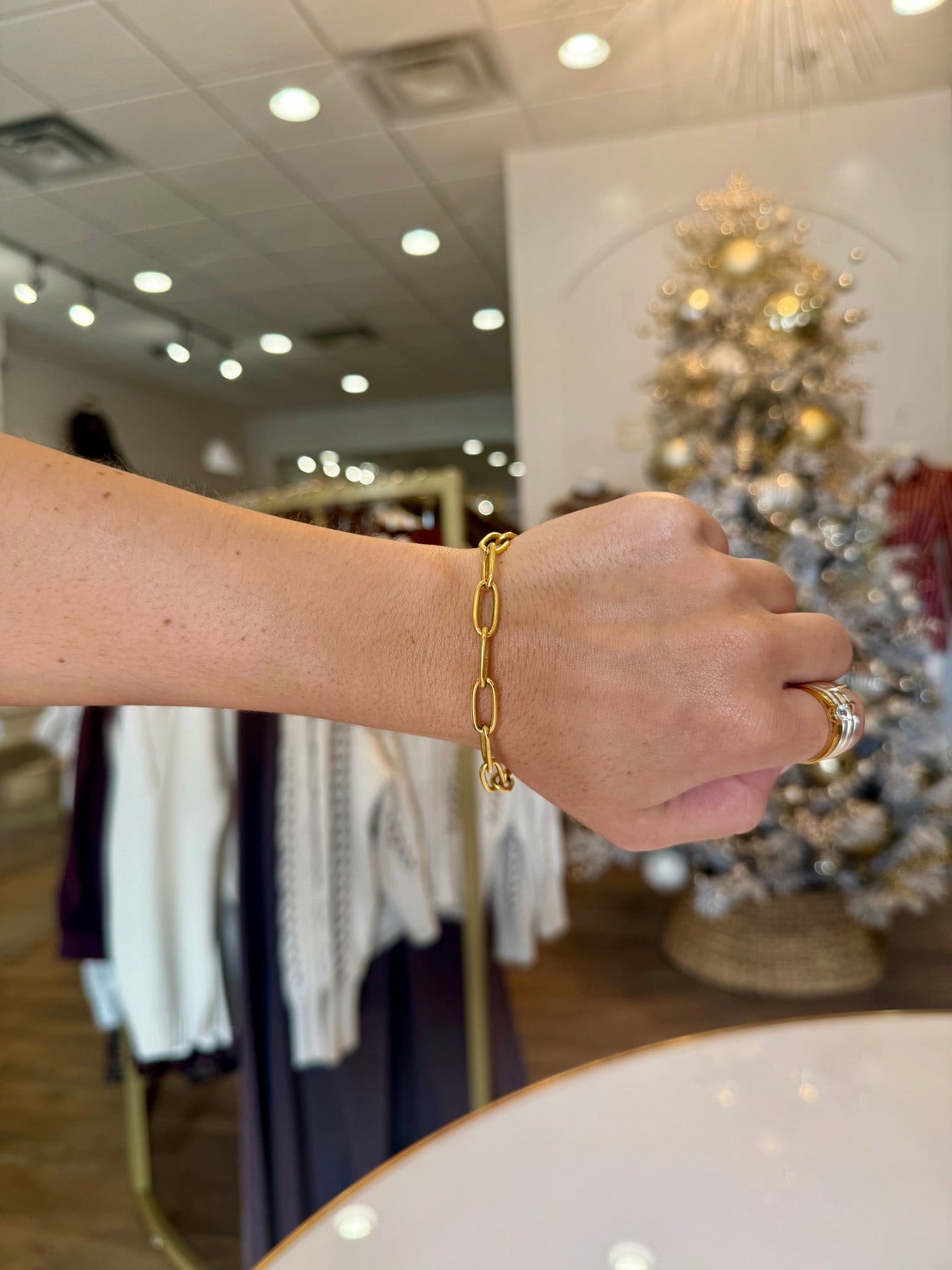 Paperclip Bracelet Peyton Designs