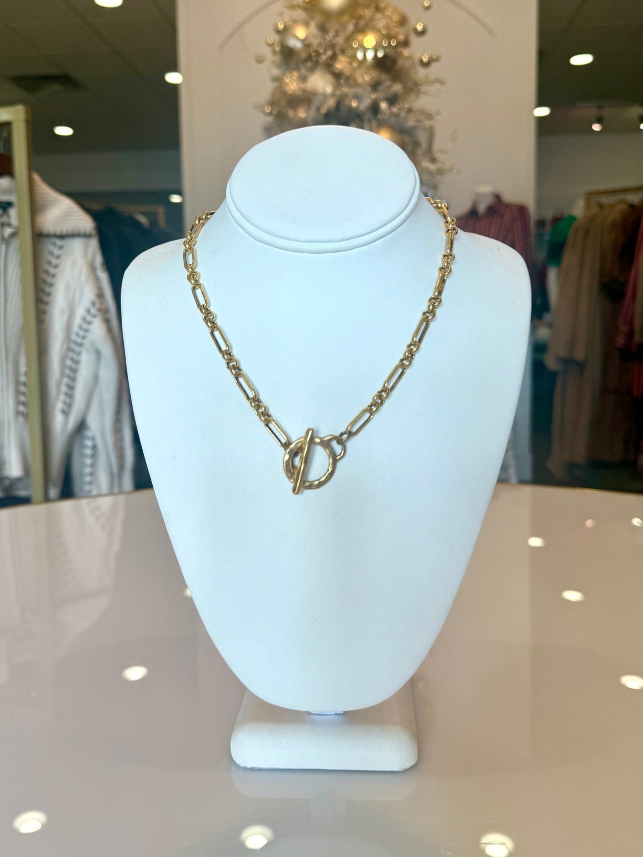 Choker Necklace with Toggle Peyton Designs