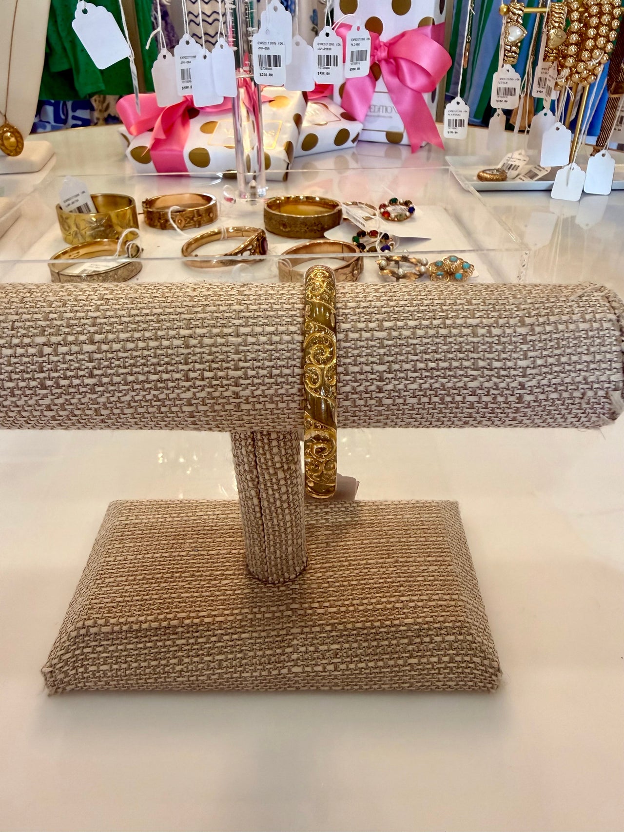 Gold Bangle Jessica Pack Antiques