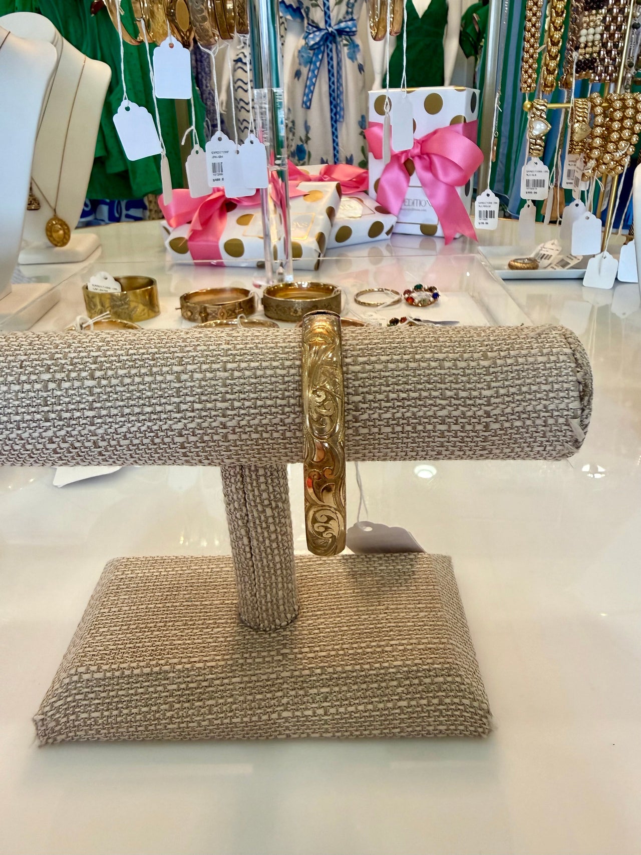 Gold Bangle Jessica Pack Antiques