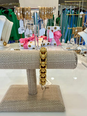 Gold Link Bracelet M'Liss Curtin