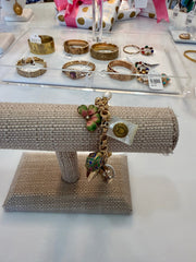 Gold Charm Bracelet M'Liss Curtin