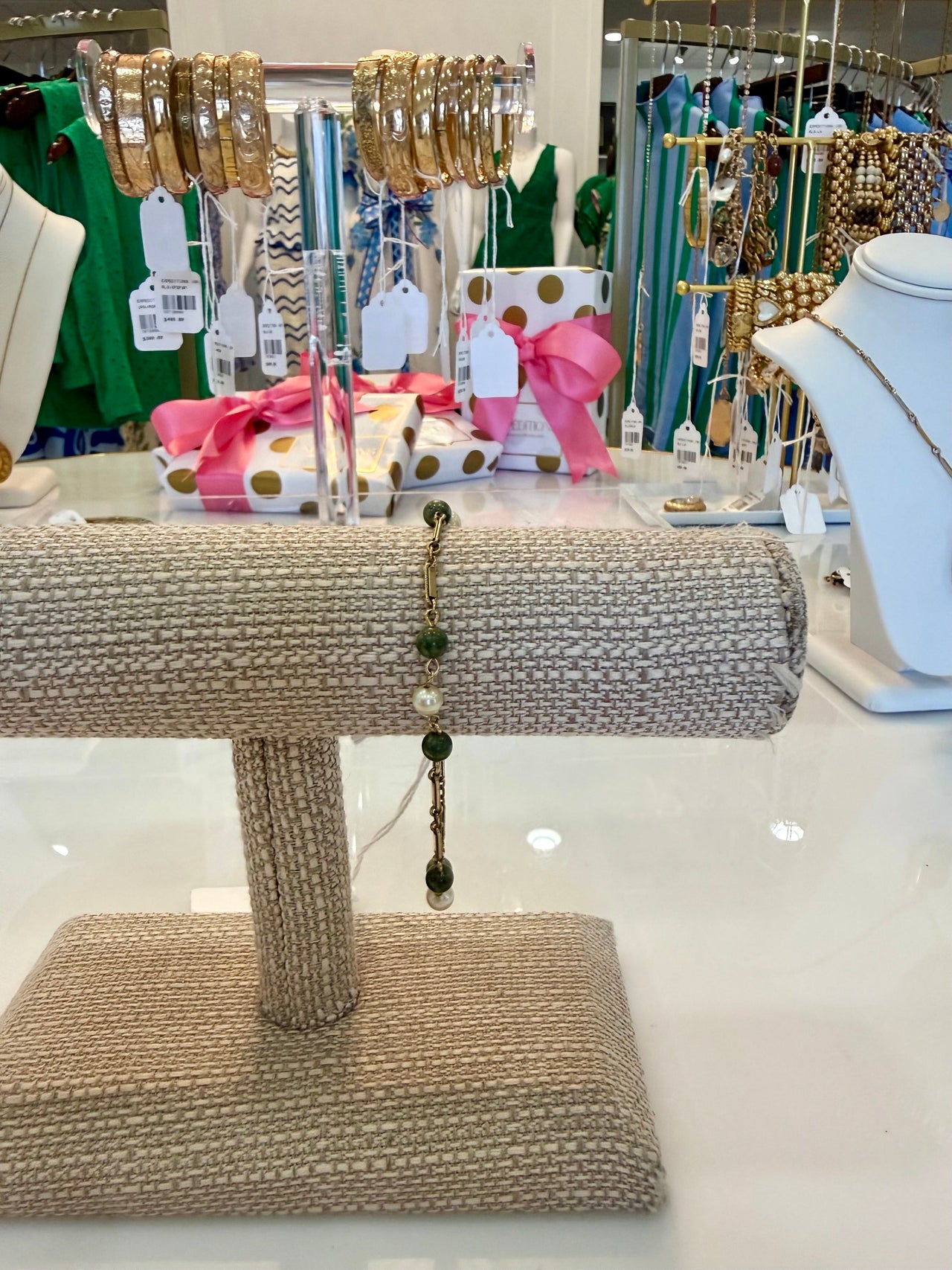 Jade & Pearl Bracelet M'Liss Curtin