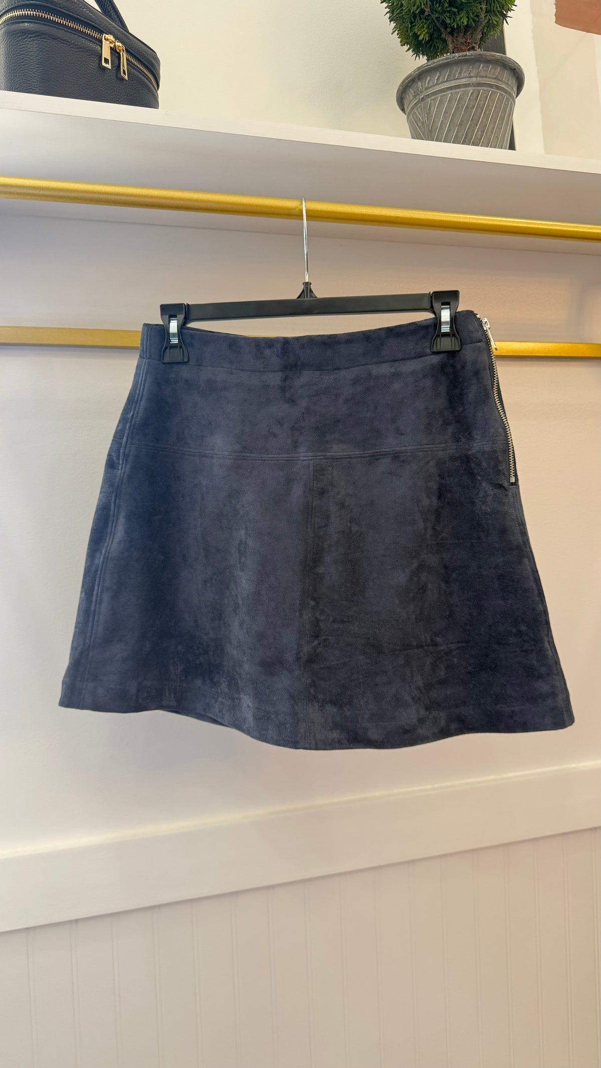 Greta Suede Skirt Melissa Nepton