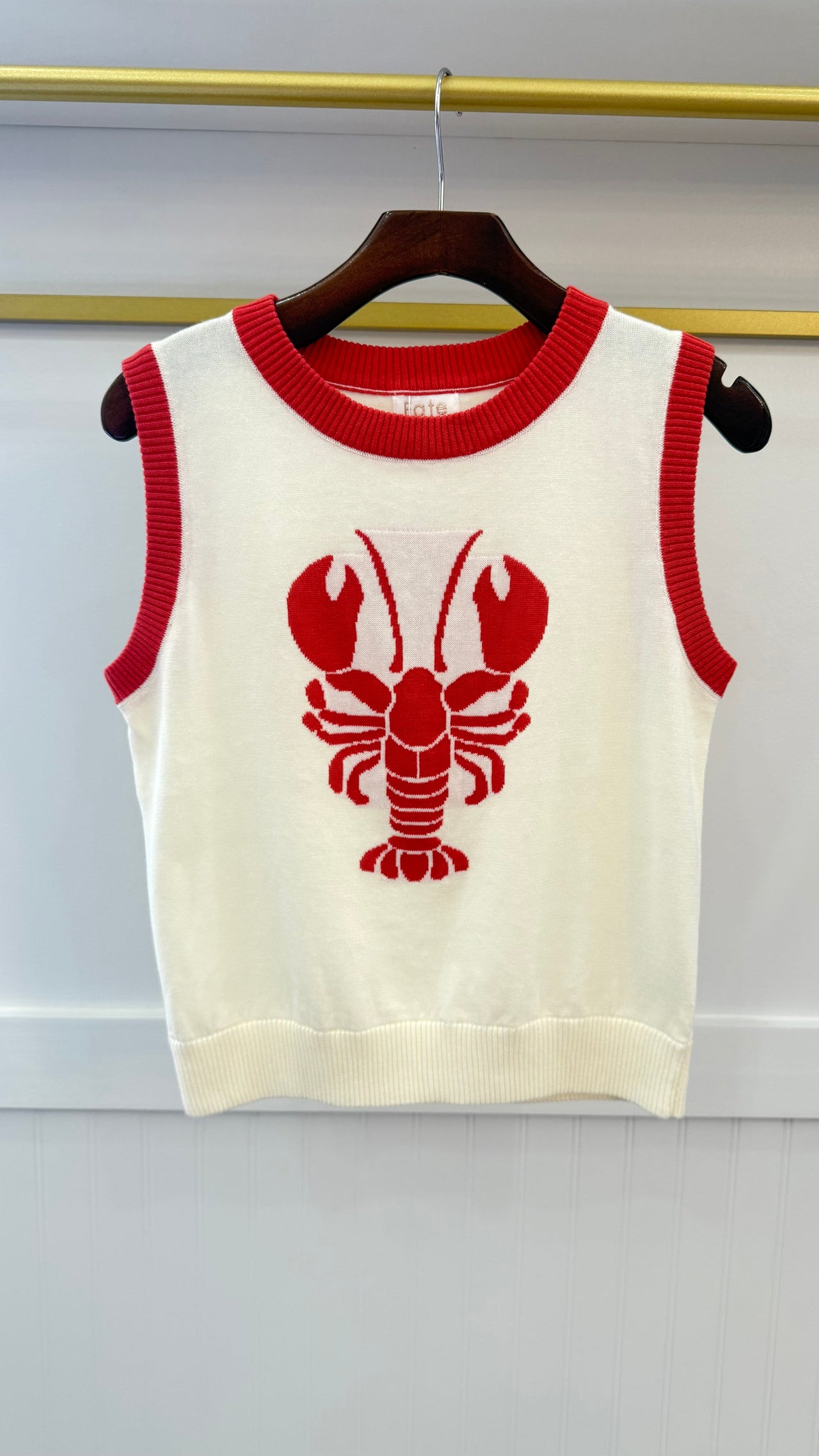 Sleeveless Knit Sweater Top Fate