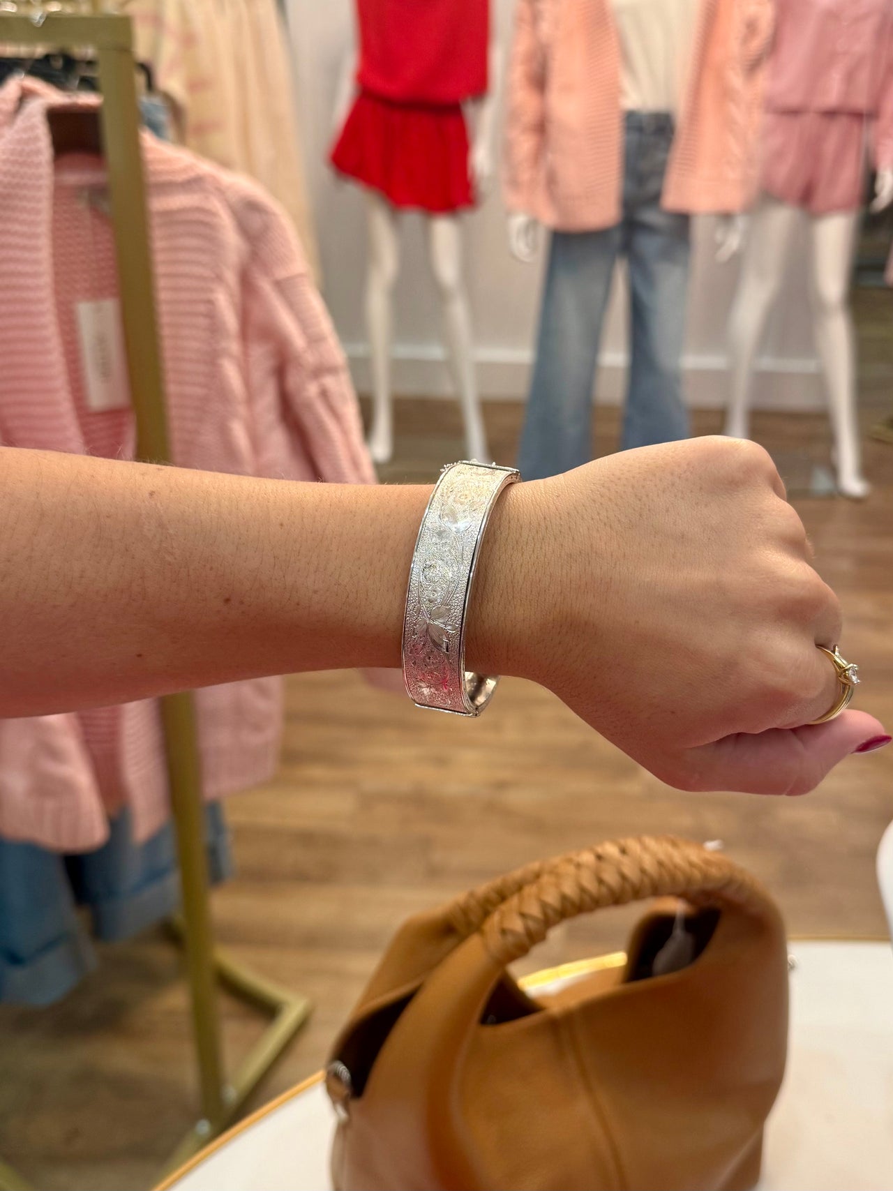 Filligree Silver Bangle