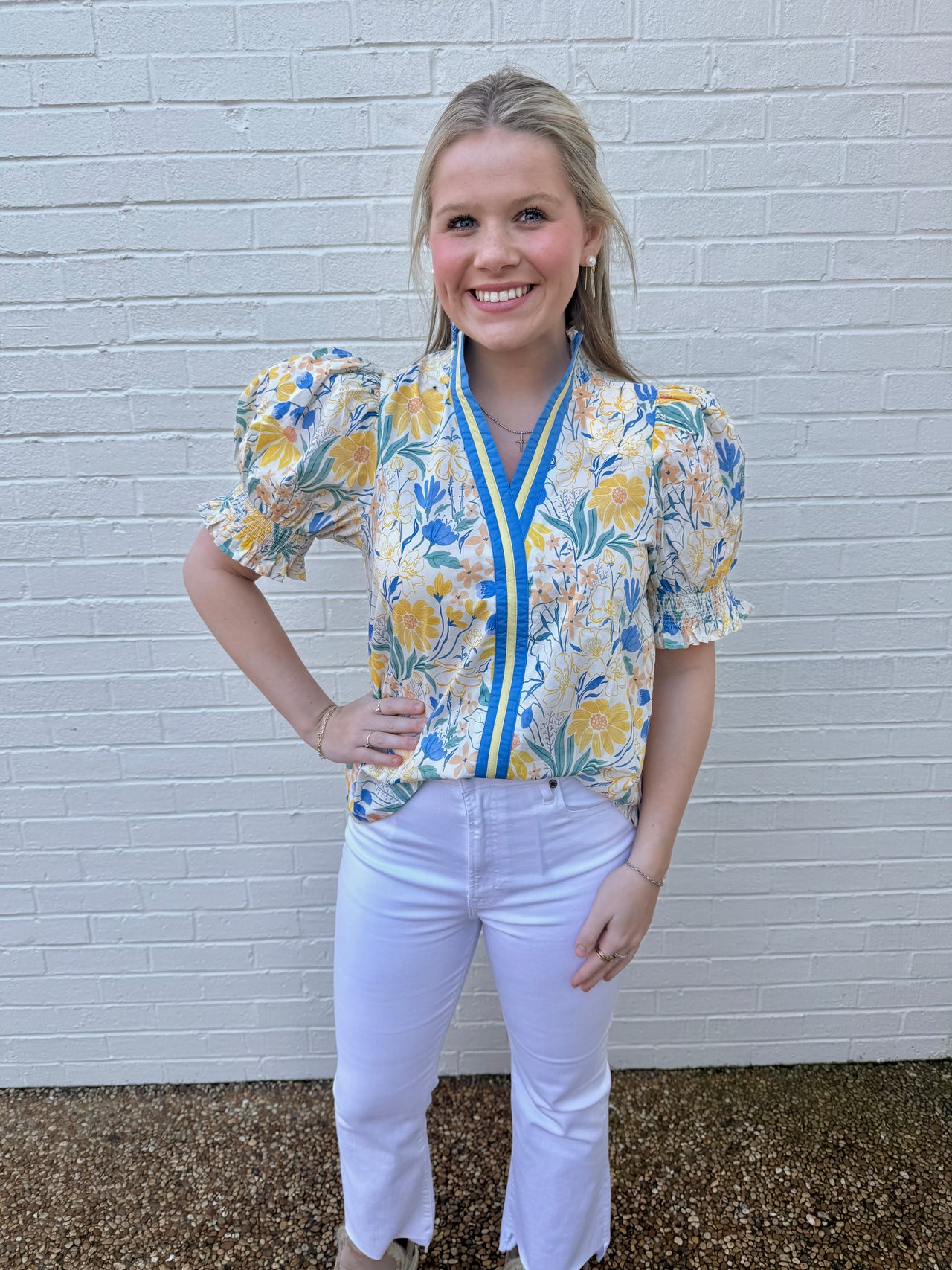 Angelica Short Sleeve Top