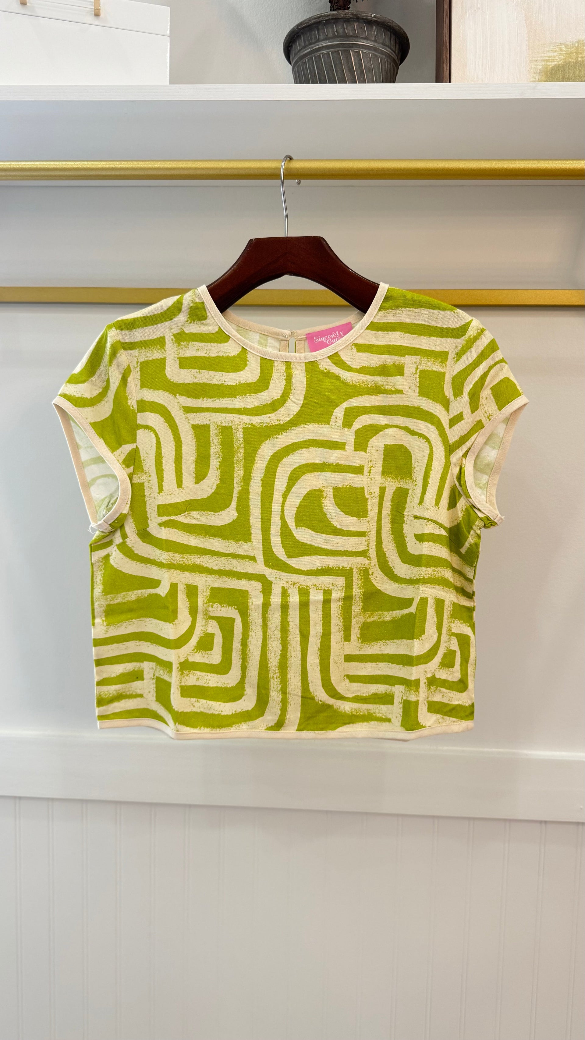 Linnea Top Sincerely Ours