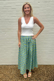 Blue Bell Maxi Skirt Entro