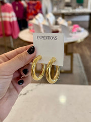Mina 3.5cm Hoops Creative Brazil
