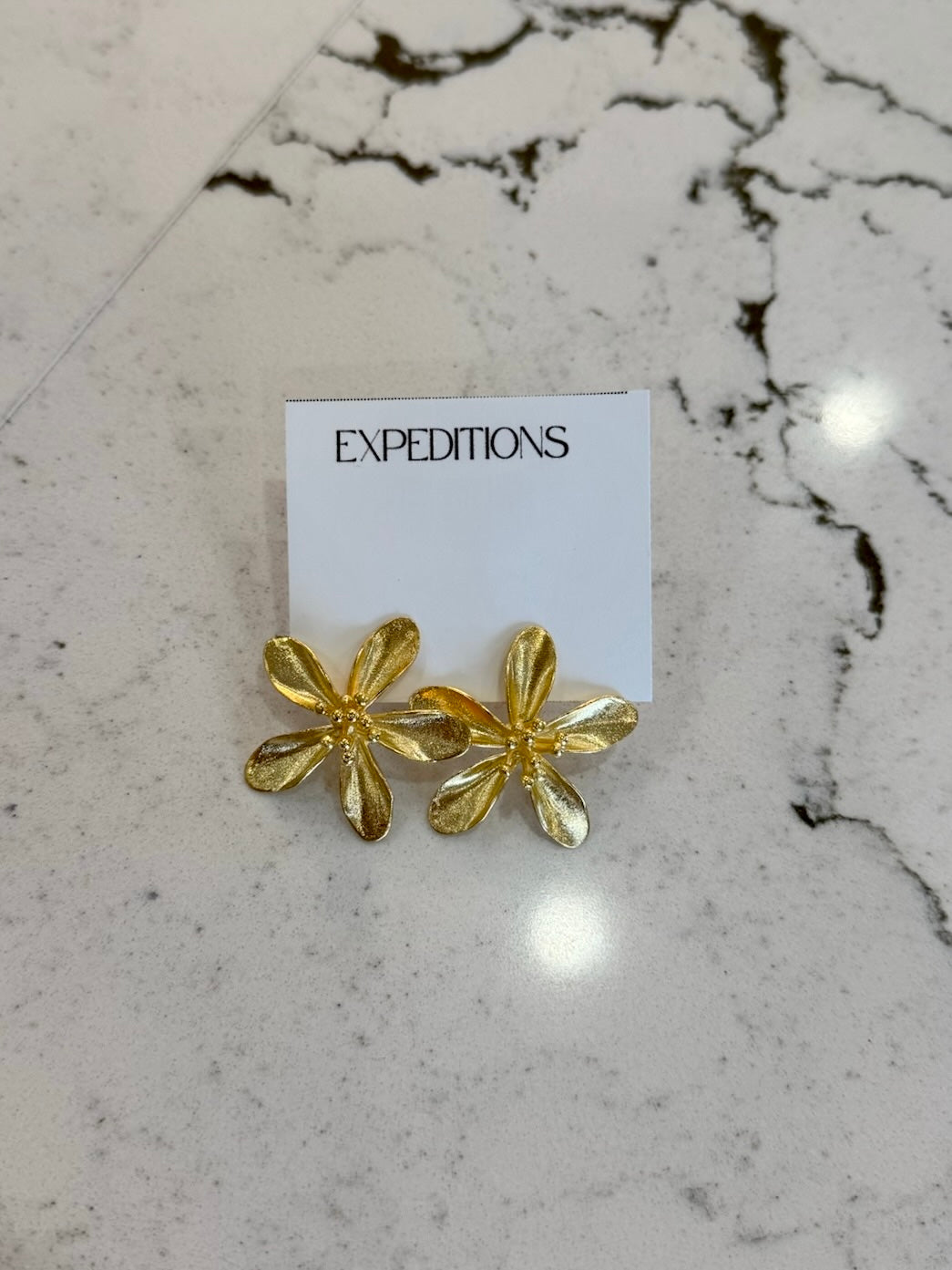 Lily Flower Earrings Creative Brazil